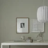 Prisma taklampe i lin 45 cm, hvit