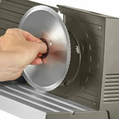 Pro AS 3918 skjæremaskin med doble klinger — Dark Inox