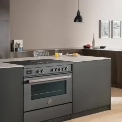 PROCH94I1ECAT Komfyr med integrert vifte 90 cm, carbonio