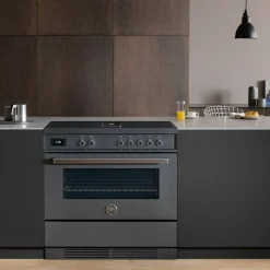 PROCH94I1ECAT Komfyr med integrert vifte 90 cm, carbonio