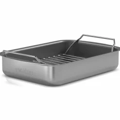 Professional langpanne med rist 30 x 22 cm