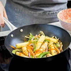 Professionell Wok Induksjon 30 cm Non-stick