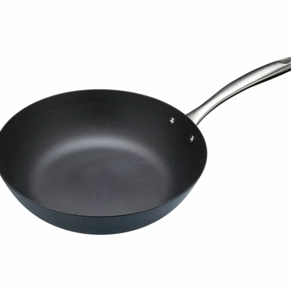 Professionell Wok Induksjon 30 cm Non-stick