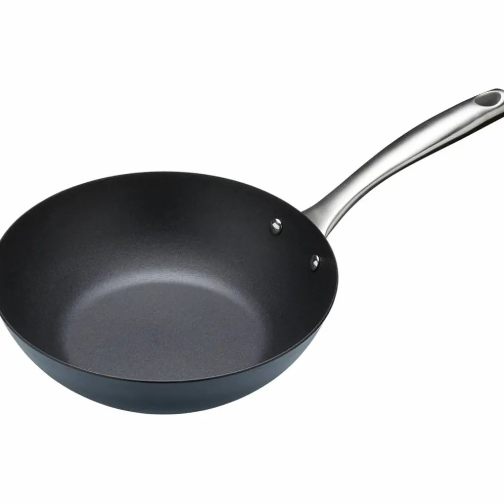 Professionell Wok Induksjon 30 cm Non-stick