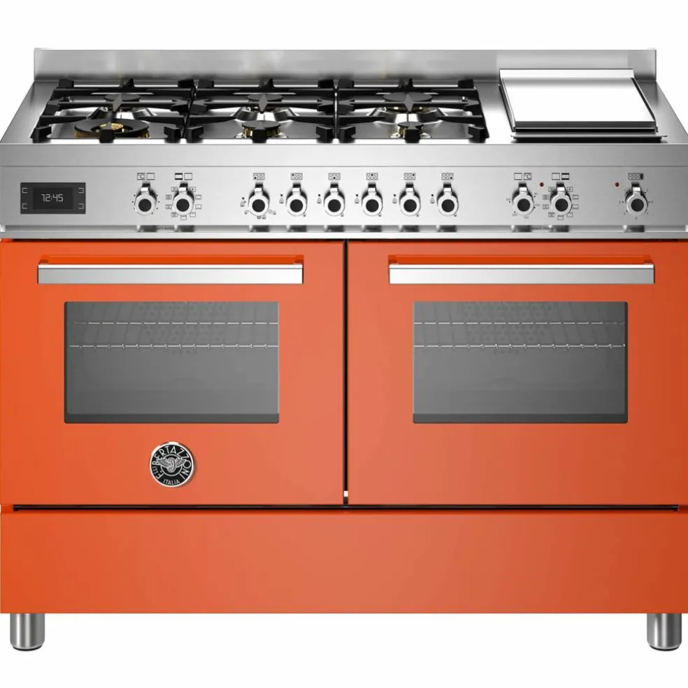 PRO126G2EART Professional Gasskomfyr 120 cm, Orange