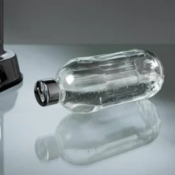 Pro glassflaske, polert stål