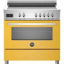 PRO95I1EART Professional induksjonskomfyr med ovn 90 cm, Orange