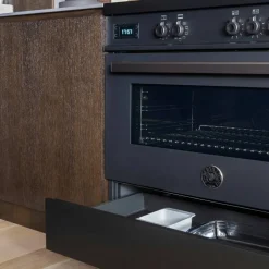 PRO95I1EBIT Professional induksjonskomfyr med ovn 90 cm, Hvit