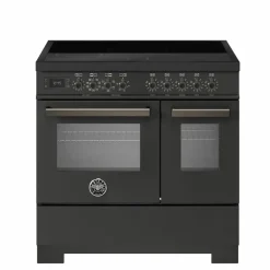 PRO95I2EBIT2 Professional induksjonskomfyr 90 cm med 5 soner og 2 ovner, hvit