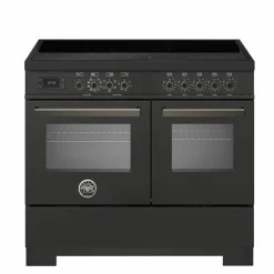 PRO95I2ECAT Professional induksjonskomfyr med dobbelovn 90 cm, matt svart