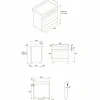 PRO95I1ECAT2 Professional induksjonskomfyr 90 cm med 5 soner og 1 ovn, carbonio