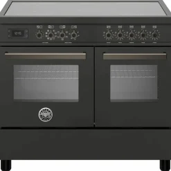 PRO105I2ECAT Professional induksjonskomfyr med dobbelovn 100 cm, Svart