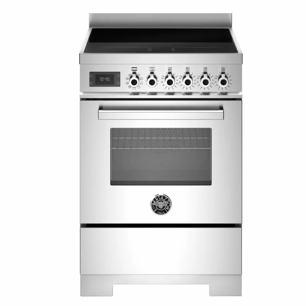 PRO64I1ENET2 Professional induksjonskomfyr 60 cm med 4 soner og 1 ovn, svart