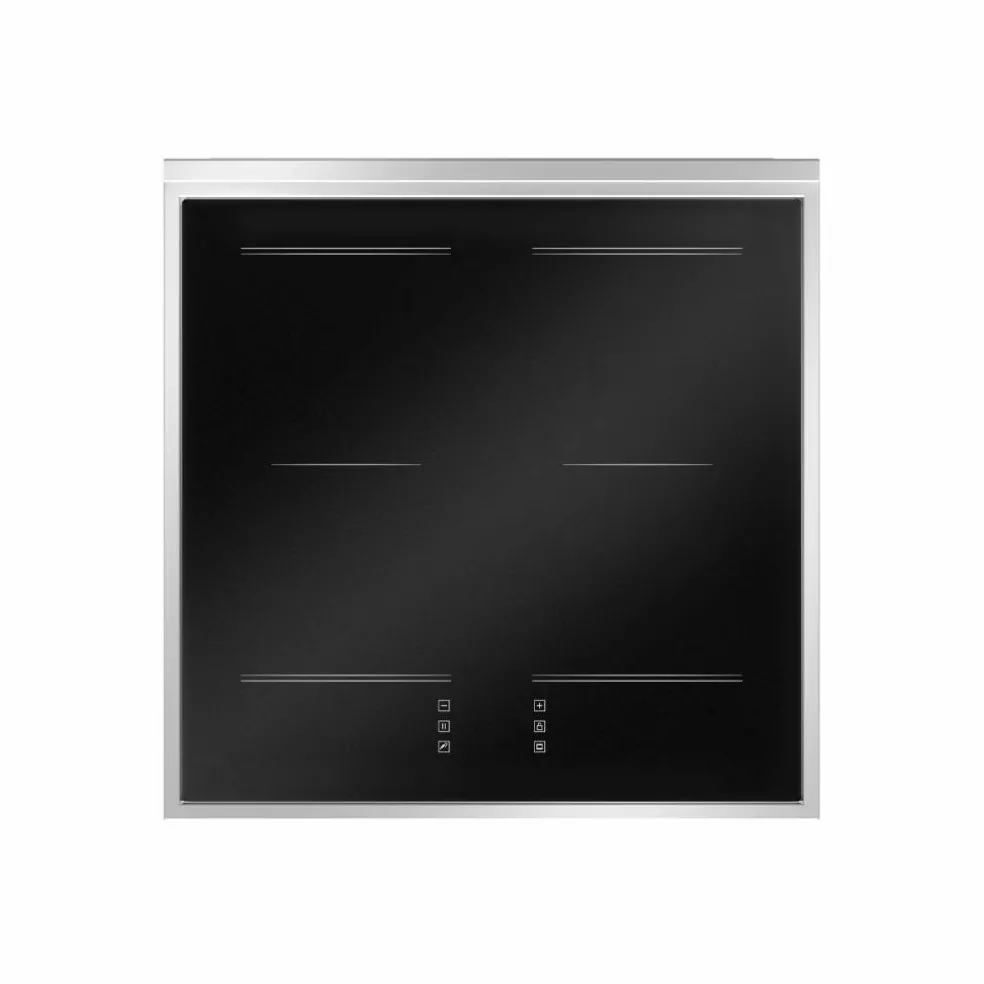 PRO64I1EROT2 Professional induksjonskomfyr 60 cm med 4 soner og 1 ovn, rød