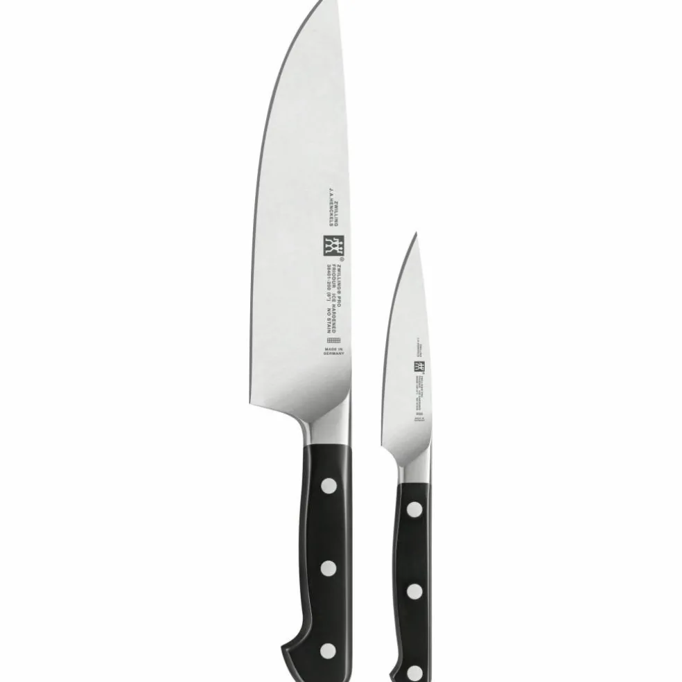 Pro Knivsett 2 deler, Skrellekniv+Kokkekniv