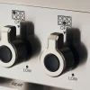 PRO64L1EART2 Professional gasskomfyr 60 cm med 4 brennere og 1 ovn, oransje