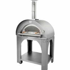 Pulcinella Vedfyrt Pizzaovn 80x60 cm, Antrasitt