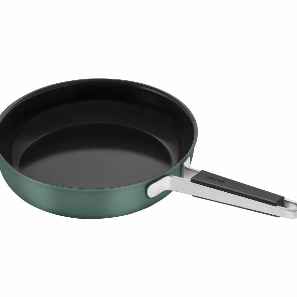 Pure stekepanne 28 cm, rustfritt stål, grå
