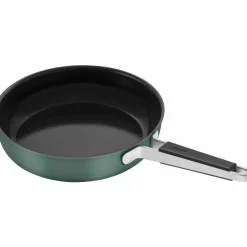 Pure stekepanne 28 cm, rustfritt stål, elfenbenshvit