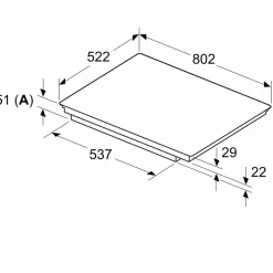 PXE831HC1E Serie 6 induksjonstopp 80 cm