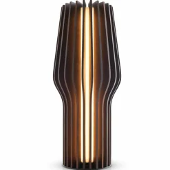 Radiant lampe, røkt eik