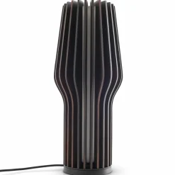 Radiant lampe, røkt eik