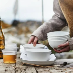 RamenBowl skål 4-pakning, sage green