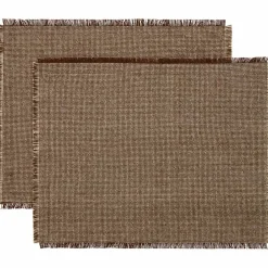 Ravella bordbrikke 2 stk, brun