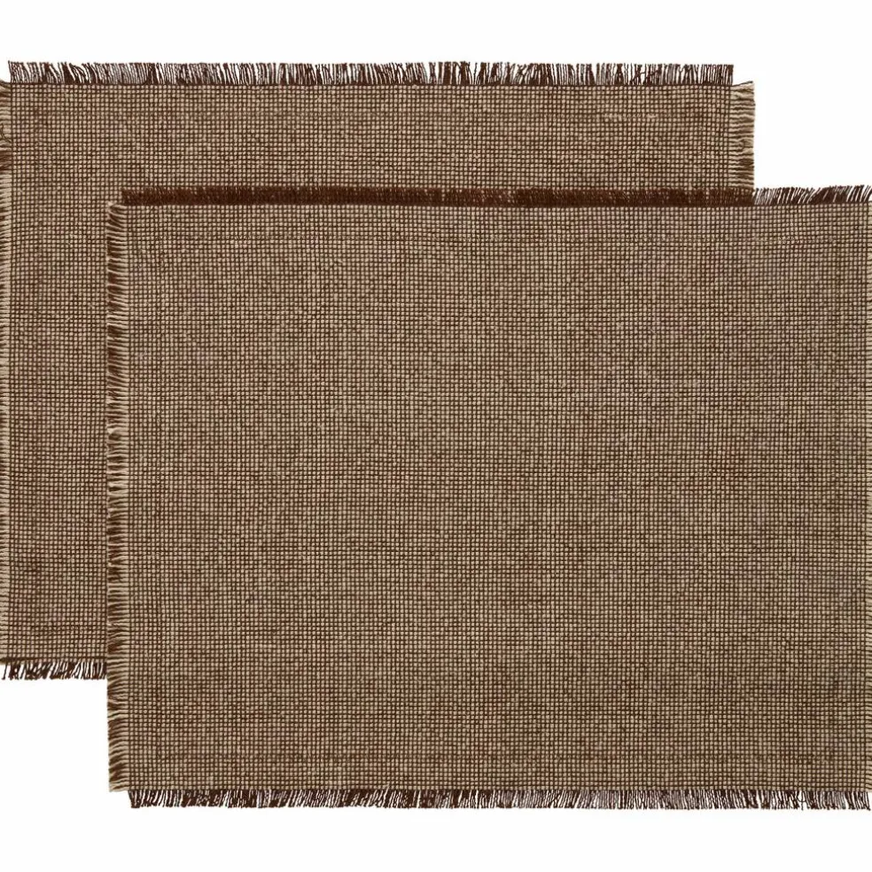 Ravella bordbrikke 2 stk, sand