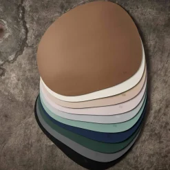 Raw bordbrikke, beige