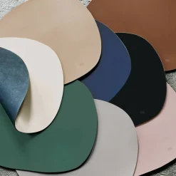 Raw bordbrikke, beige