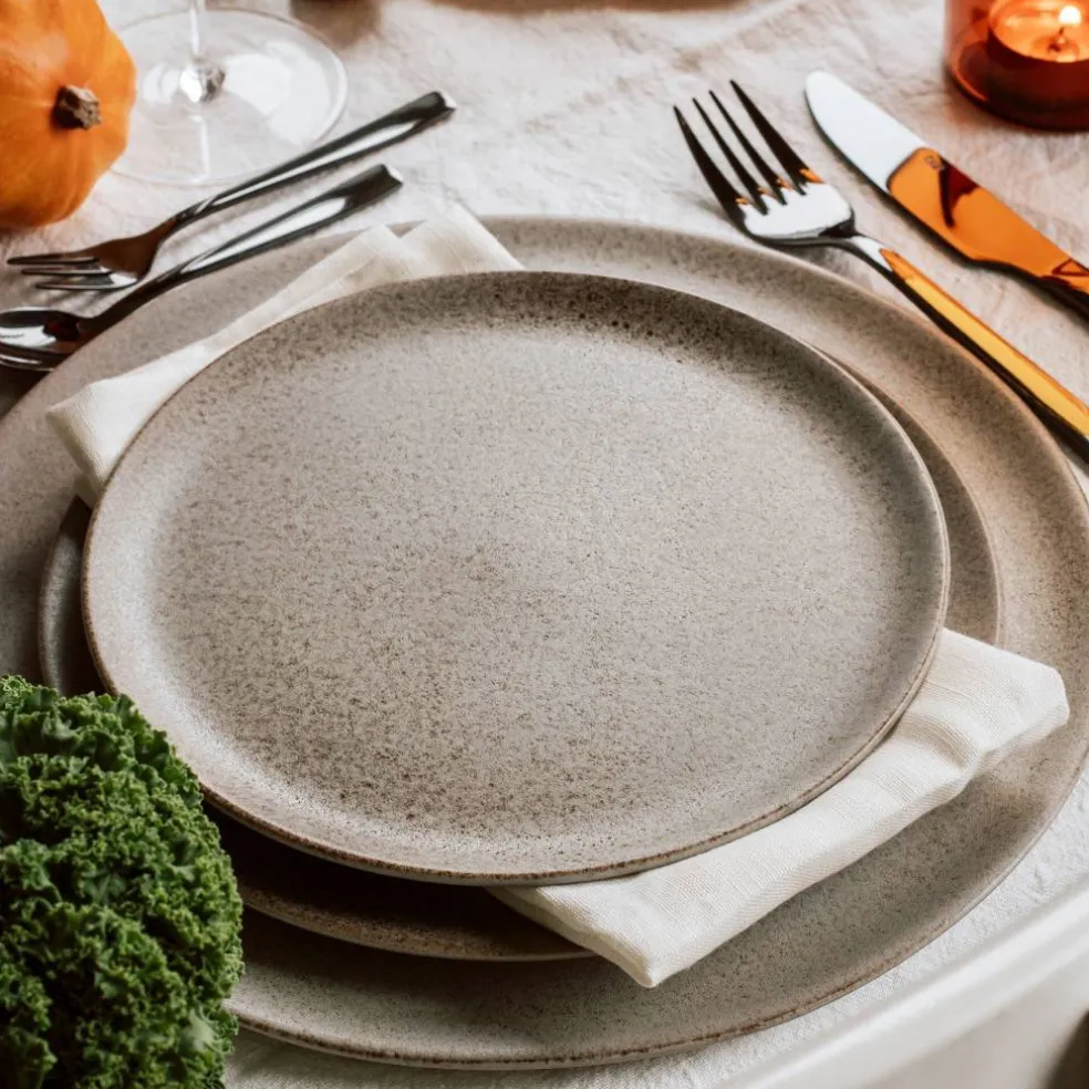 RAW desserttallerken, sandy beige