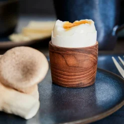 RAW eggekopper i teak, 2 stk