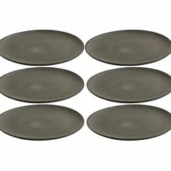 RAW frokosttallerken 23 cm sandy beige, 6 stk.