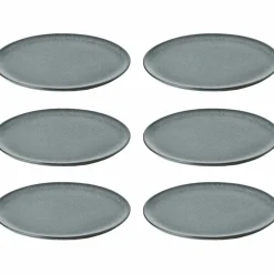 RAW Frokosttallerken 23 cm. 6 stk. Metallic Brown