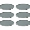 RAW Frokosttallerken 23 cm, Titanium Black 6 stk