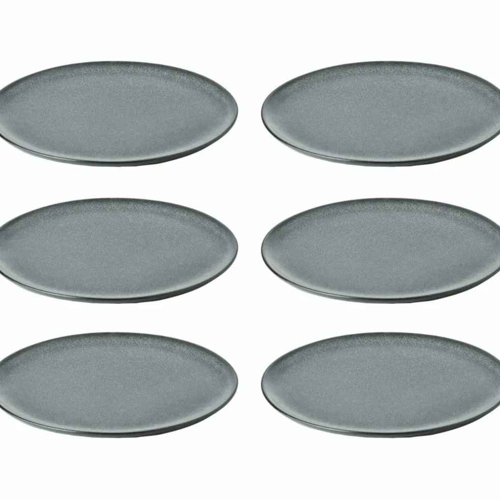 RAW Frokosttallerken 23 cm, Titanium Black 6 stk