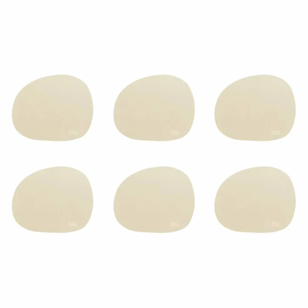RAW glassbrikke silikon 6-pakning, grønn
