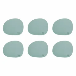 RAW glassbrikke silikon 6-pakning, mocca