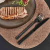 RAW Grillbestikk, Svart 8 deler