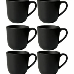 RAW Kaffekopp 20 cl, Titanium Black 6 pk