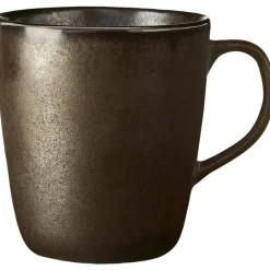 RAW Kopp med hank 35 cl, Metallic Brun
