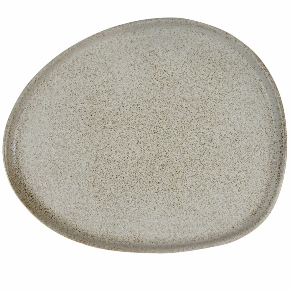 RAW Organic frokosttallerken 24 x 21 cm, sandy beige