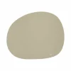 RAW rektangulær bordbrikke silikon, beige