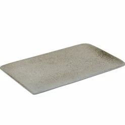 RAW rektangulær tallerken, 31,5 x 20 cm, sandy beige