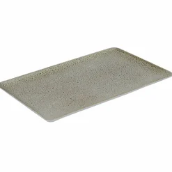 RAW rektangulær tallerken, 31,5 x 20 cm, sandy beige
