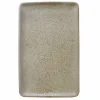 RAW rektangulær tallerken, 23,5 x 15 cm, sandy beige