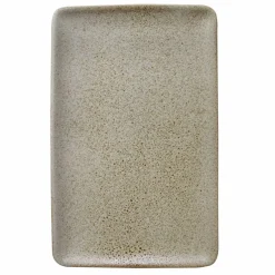 RAW rektangulær tallerken, 23,5 x 15 cm, sandy beige