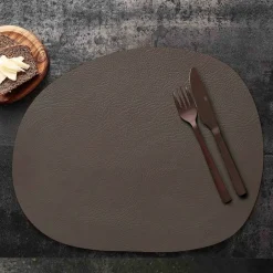 Raw resirkulert lær bordsunderlegg