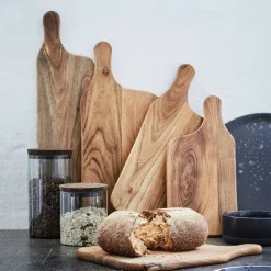 RAW Skjærebrett Teak 50x14x1,5 cm